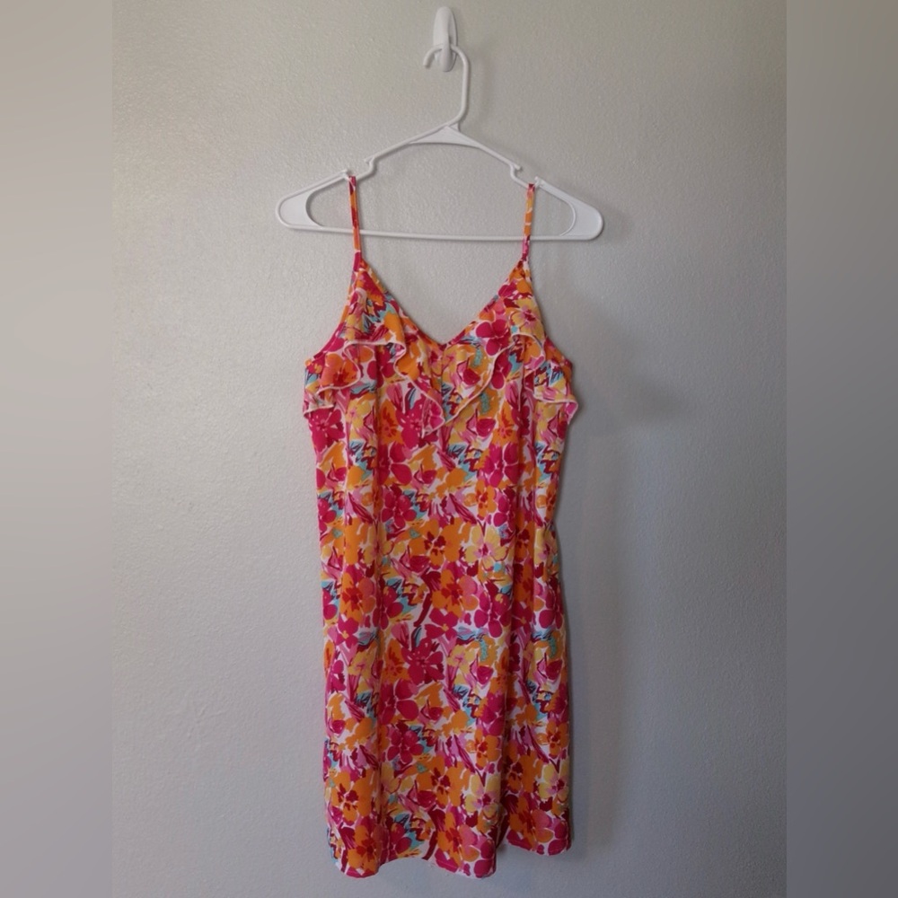 Floral Spaghetti Strap Dress